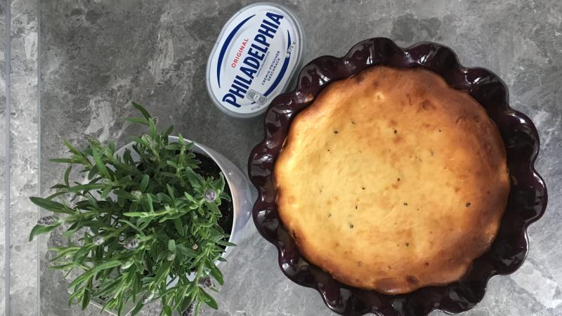 Levandulový cheesecake