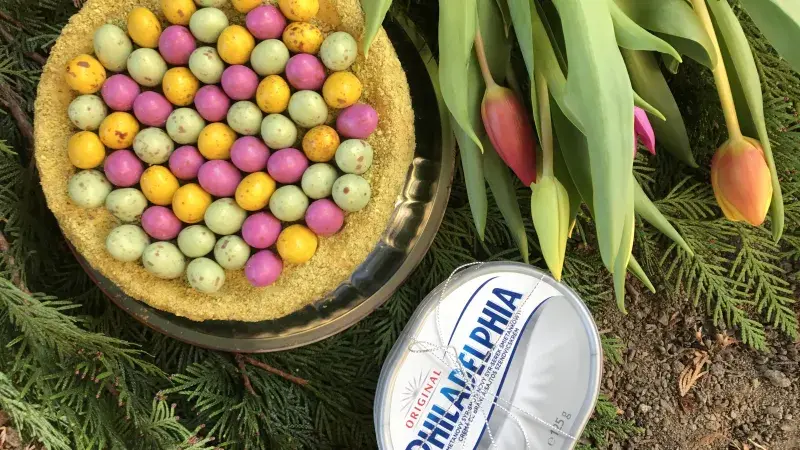 Velikonoční Cheesecake s pistáciemi