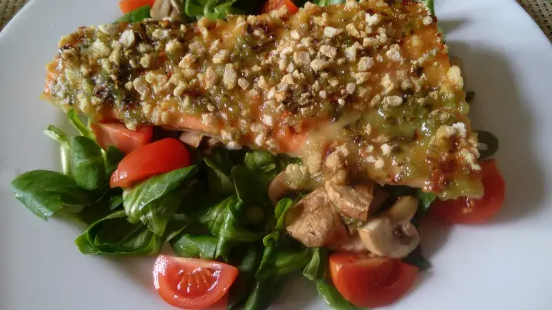 Zapečený losos v troubě