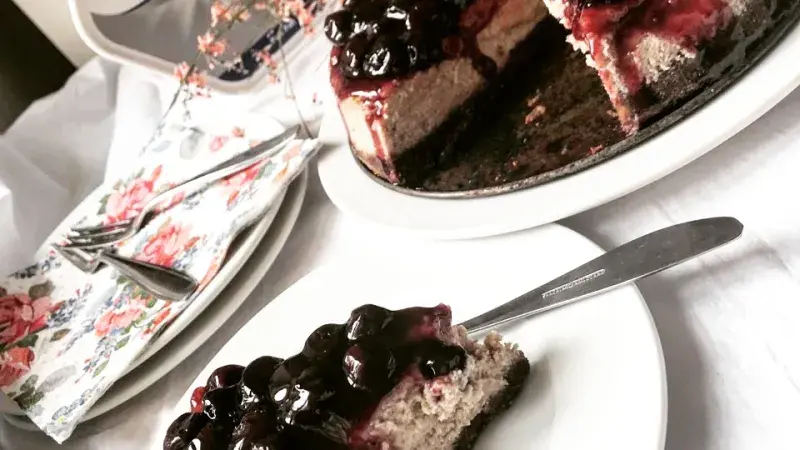 Cheesecake s višněmi