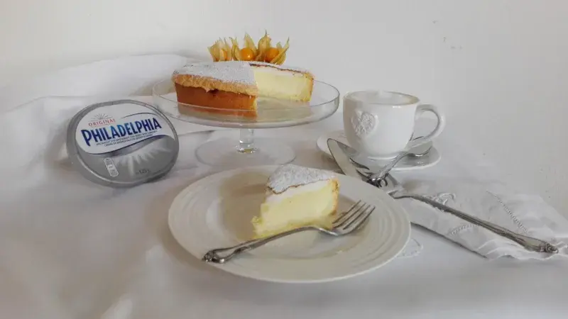 Vanilkový meringue cheesecake