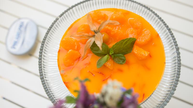 Citrusovo-mangový cheesecake – Orange lake