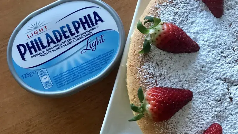 Japonský cheesecake s krémovým sýrem