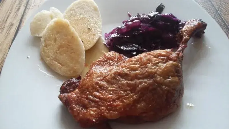 Vypečená kachnička