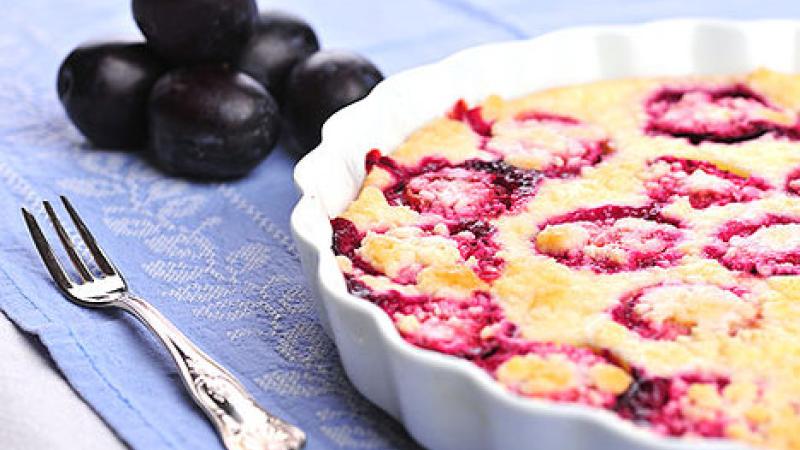 Drobenka na druhou – Švestkový koláč