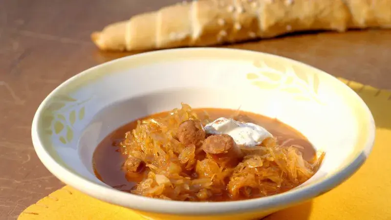 Silná zelná polévka