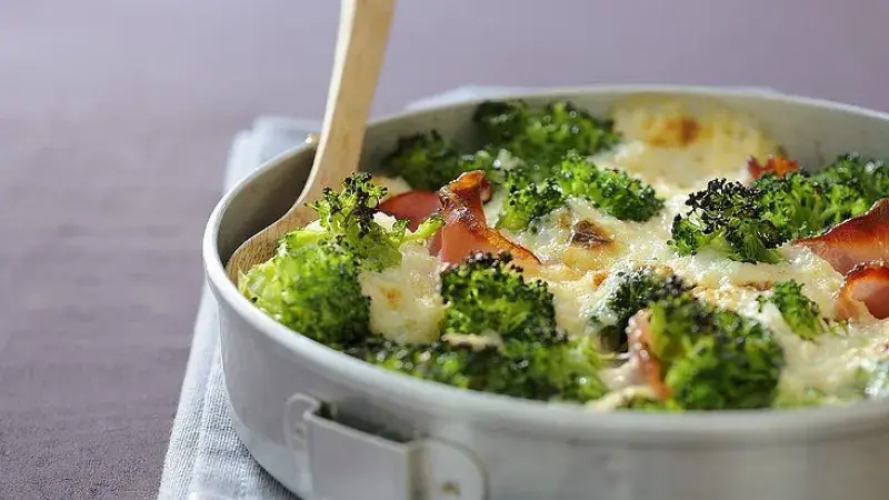 Zapečená brokolice