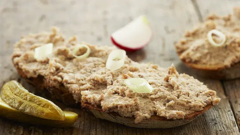 Játrová paštika podle Hanky