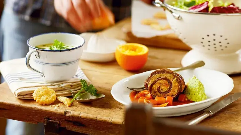 Hovězí roláda s mrkví