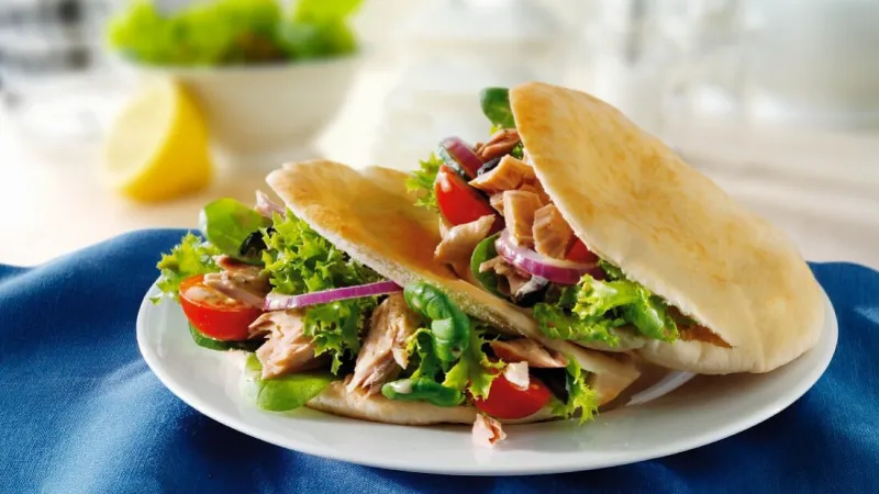 Tuňák v pita chlebu