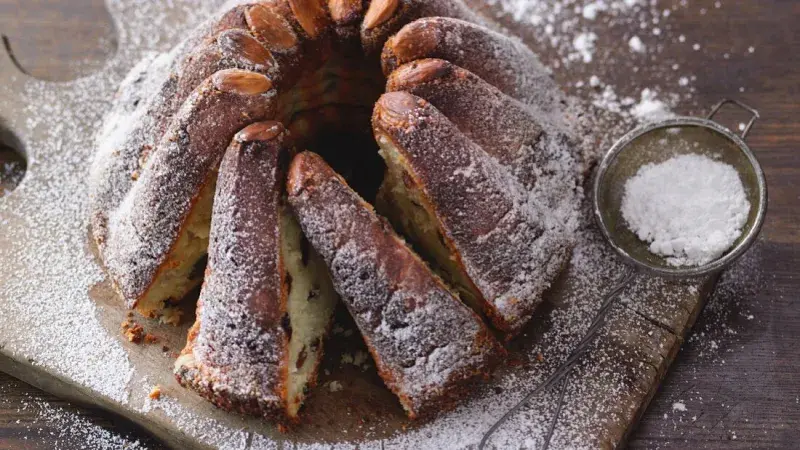 Pocukrovaná bábovka