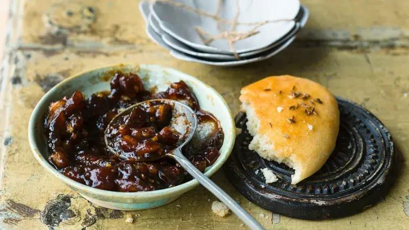 Tamarindovo-datlove chutney