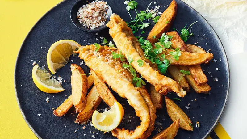 Smažené kapří hranolky