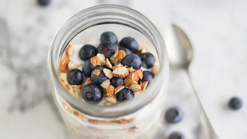 3x ovesná kaše přes noc