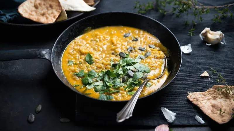 Dýňovo-čočkový dal