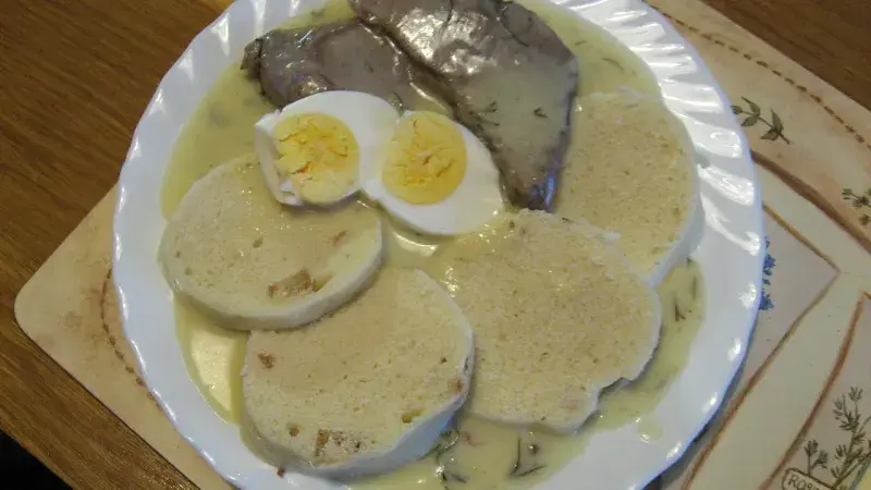 Klasická koprovka s hovězím masem