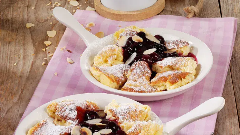 Tvarohový nákyp s ovocem