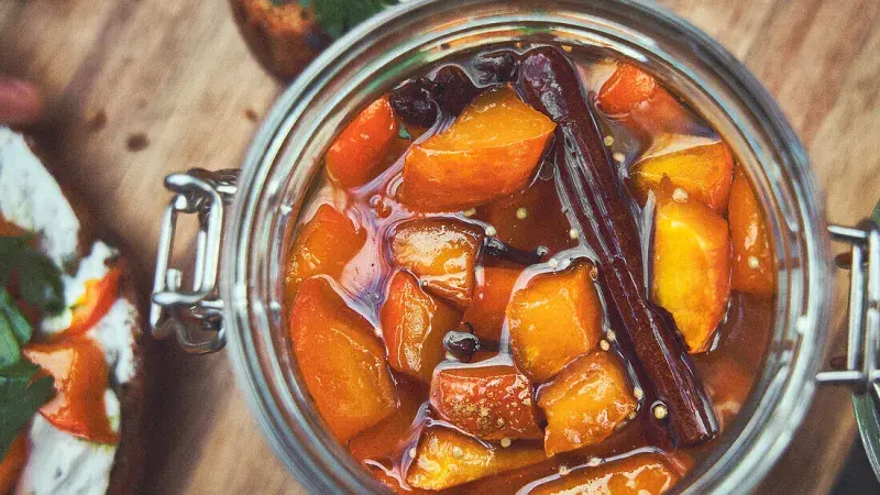 Sicilská sladkokyselá dýně