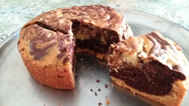 Cuketová bábovka s banány a skořicí (veganská)