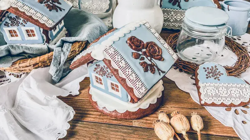 Perníčky z vytlačované formy