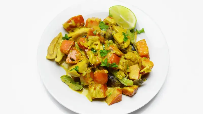 Zapečený patison a hokkaido