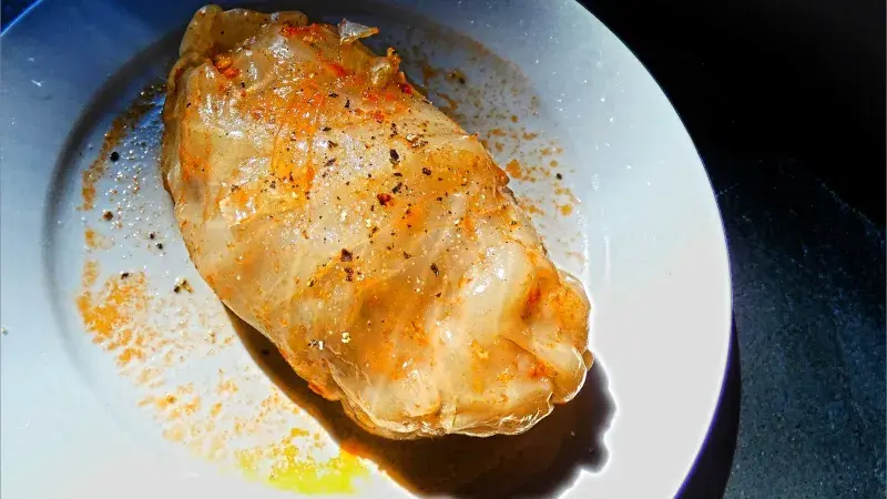 Plnené zelní listy - holubky 