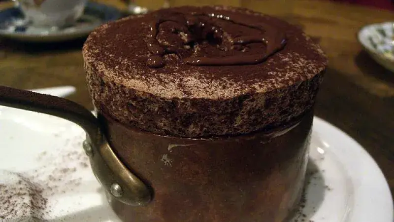 Správné čokoládové soufflé
