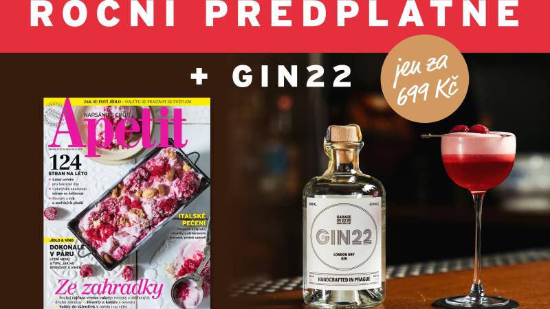 Roční předplatné plus gin Roční předplatné plus gin