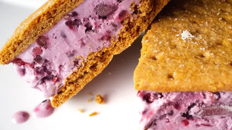 zmrzlinové sendviče