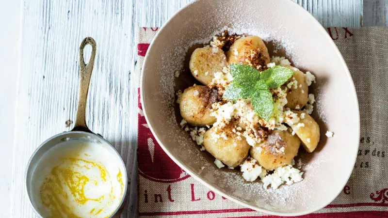 Jablečné knedlíčky