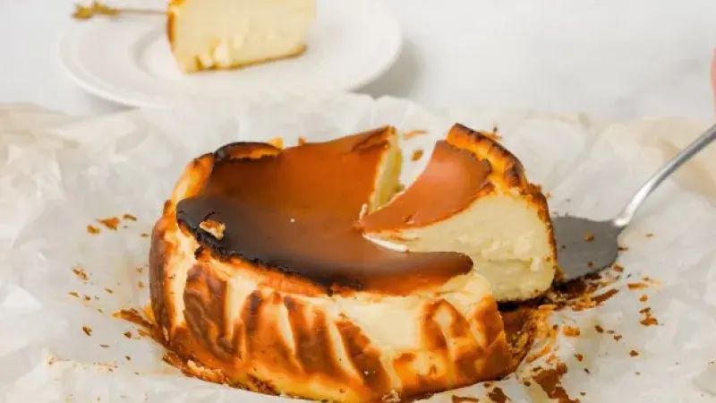 Basque burnt cheesecake