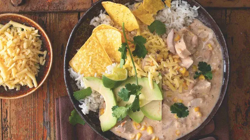 Bílé kuřecí chili