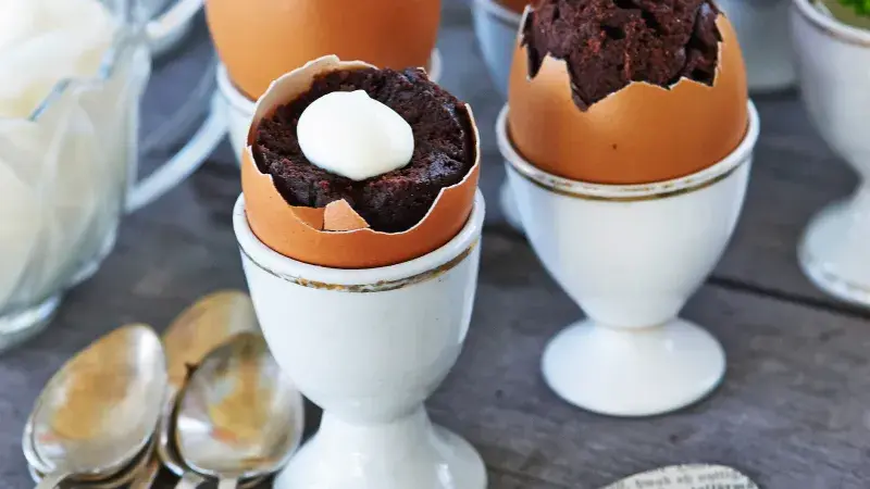 Brownies ve skořápkách