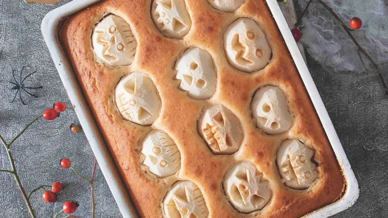 Bubáková buchta s jablky a citronem