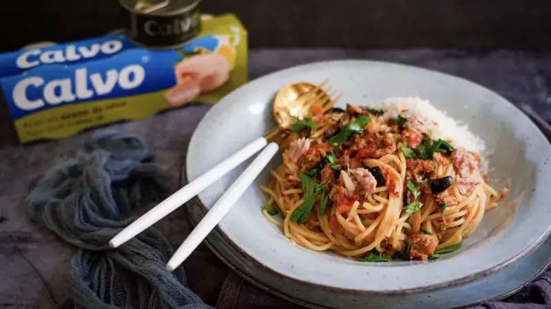 Těstoviny s tuňákem CALVO