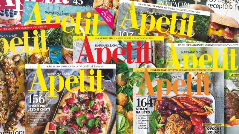 Červencové obálky Apetitu