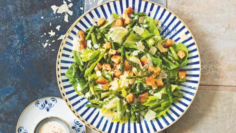 Chřest à la Caesar