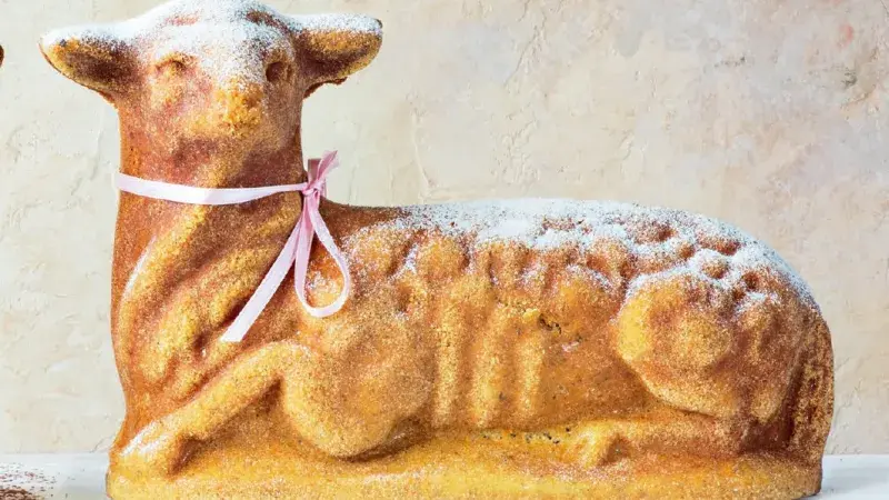 Citronovo-makový beránek