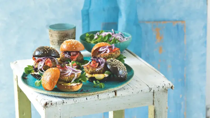 Čočkový burger