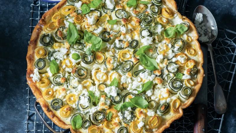 Cuketový quiche