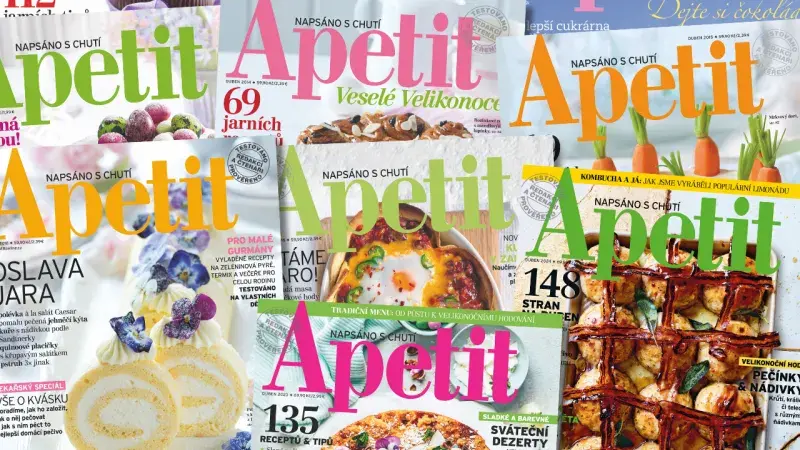 Dubnové obálky Apetitu