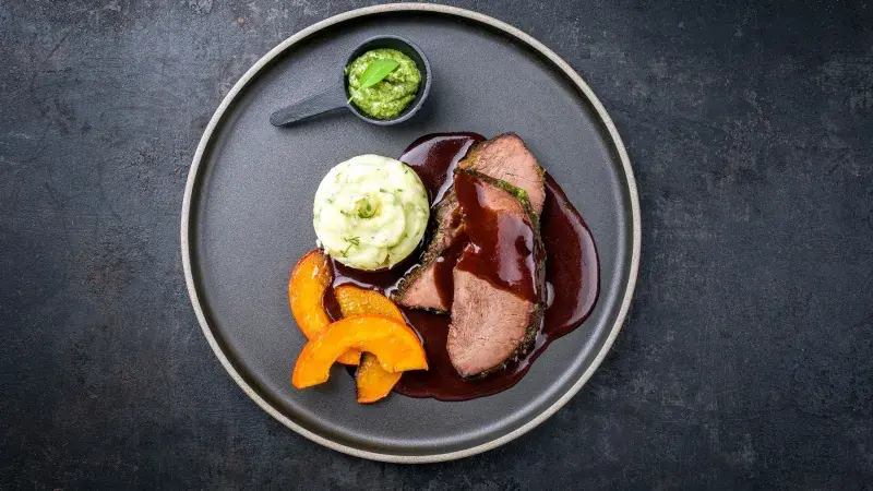 Dýně a zvěřina: se svolením restaurace Chateau Ctěnice