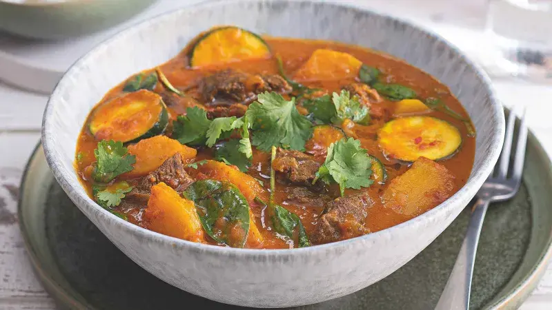 Dýňovo-hovězí kari