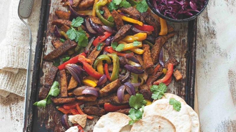 Fajitas ze seitanu