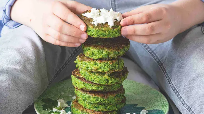 Hráškové placičky