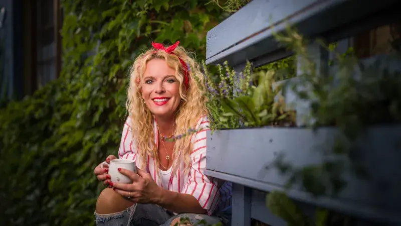 Lucie Benešová v pořadu My, chalupáři