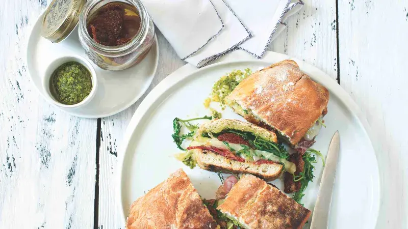 Italský sendvič de luxe