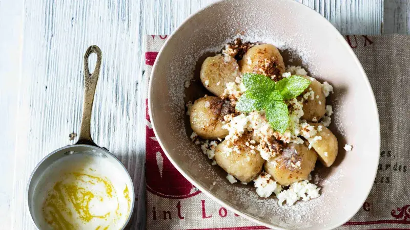 Jablečné knedlíčky