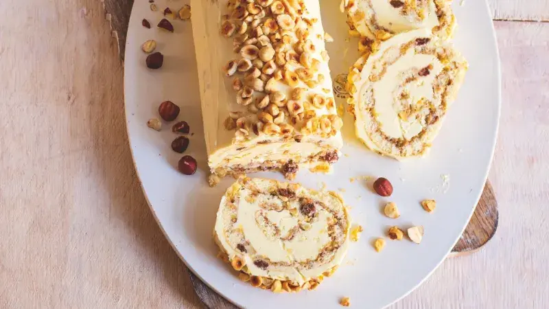 Jablková obrácená roláda