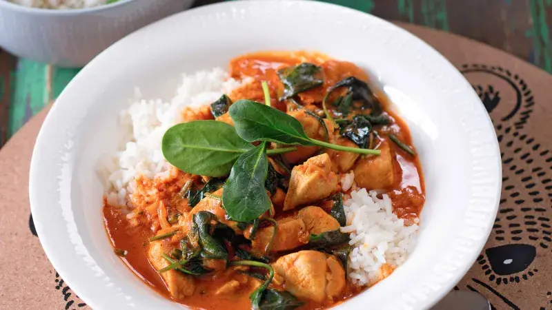 Jemné krůtí kari